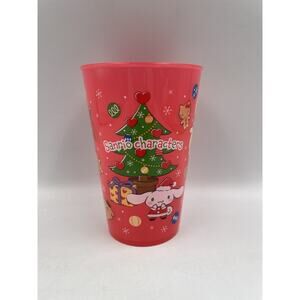 Hello Kitty & Friends Sanrio Christmas Plastic Cup NEW With Tags